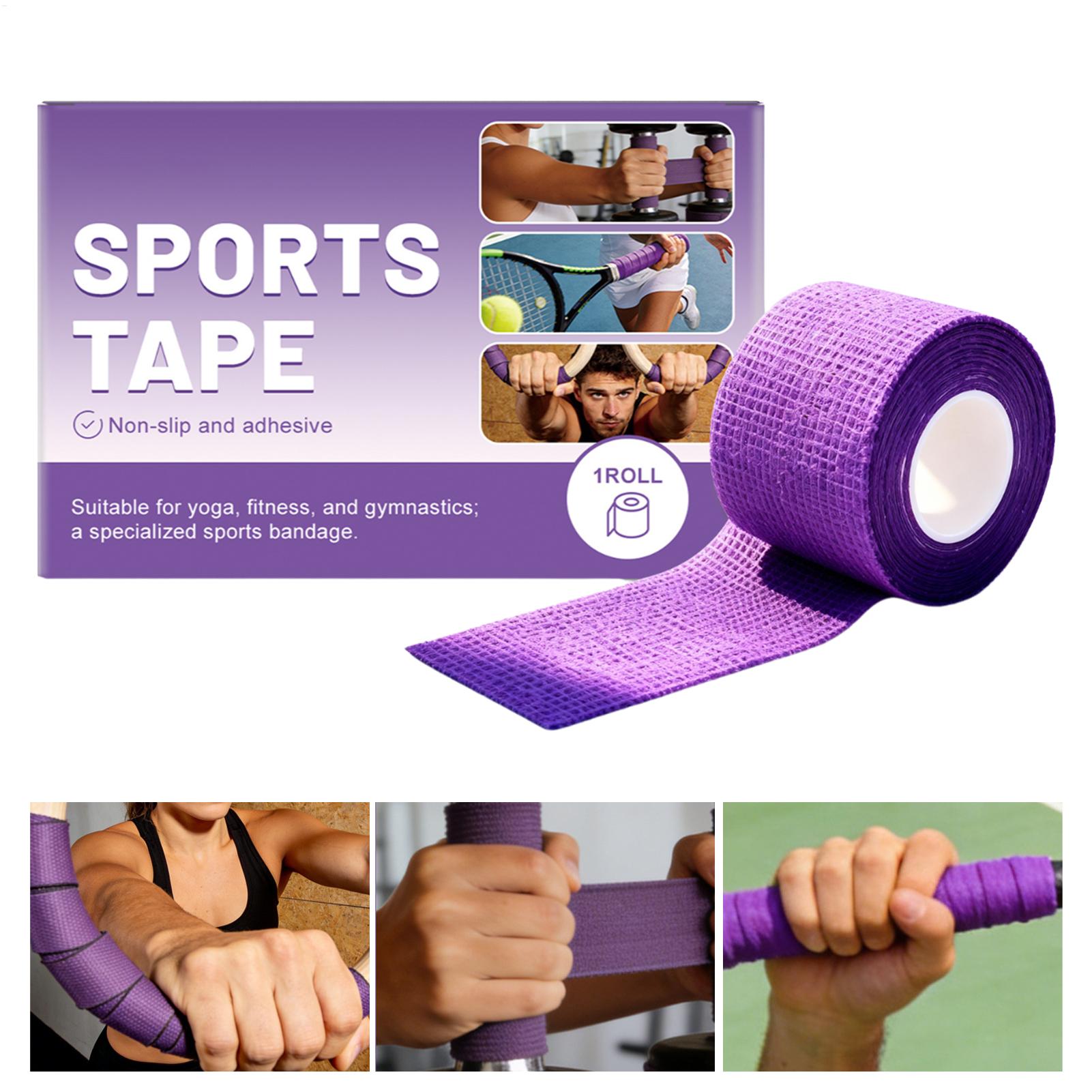 Gymnastic Bar Home - グリップテープ 滑り止め粘着テープ ポータブルスポーツクロステープ プルアップバー用 家庭用 屋外練習用