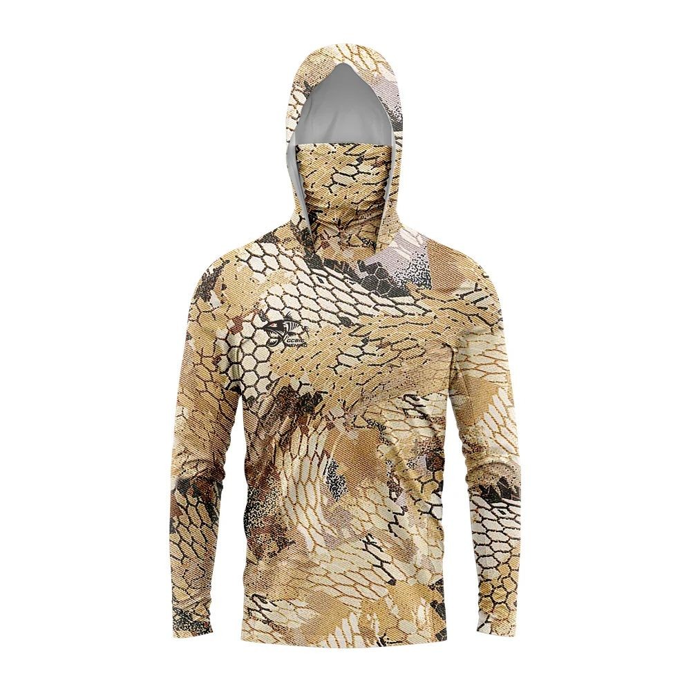 Outdoor Sports Leisure - 2026年夏ベストセラー メンズ釣りウェア アウトドアスポーツ・レジャー用 日焼け防止 快適で柔らかい 3Dパターンプリント