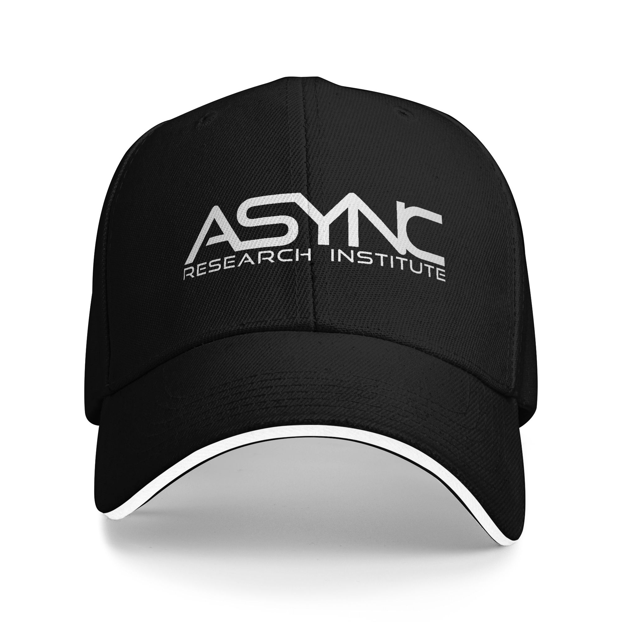 Outdoor Sport Institute - ASYNC Back-Rooms ASYNC Institute サンドイッチベースボールキャップ レトロピクセルズリサーチ