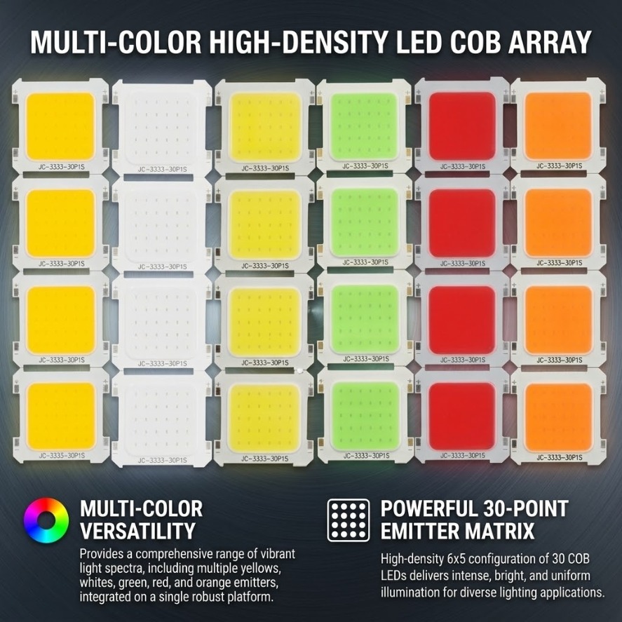 Outdoor Spotlight - 10 〜 100 個 LED COB