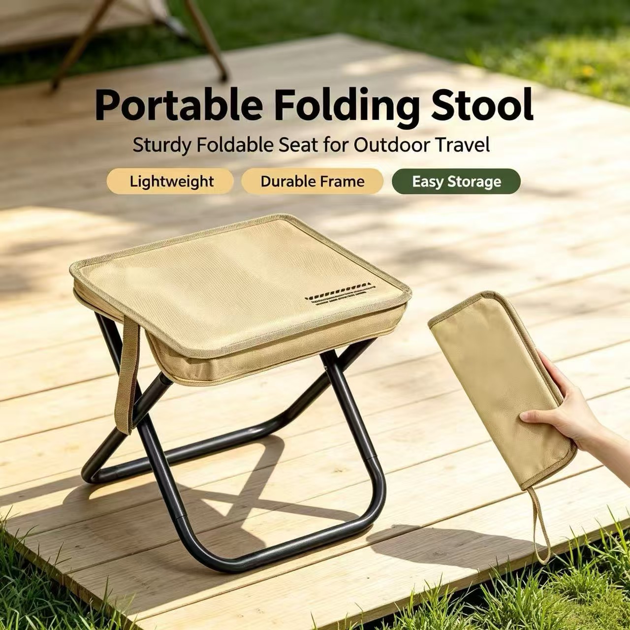 Outdoor Sport Chairs - Magza ポータブル折りたたみスツール超軽量ペンスツールアウトドアキャンプ用軽量椅子釣り地下鉄や電車旅行用