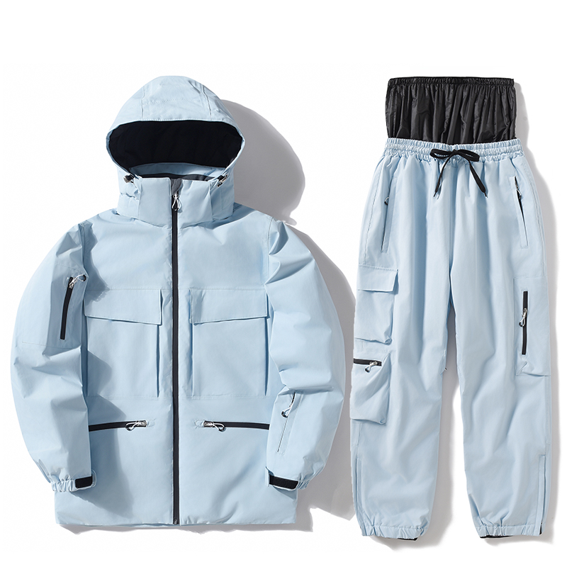 Outdoor Sport Jacket - 女性と男性のスキーウェア、スキージャケット、スノーボードスノースーツセット、スキージャケットとパンツ、アンセックス用アウトドアスポーツスーツ
