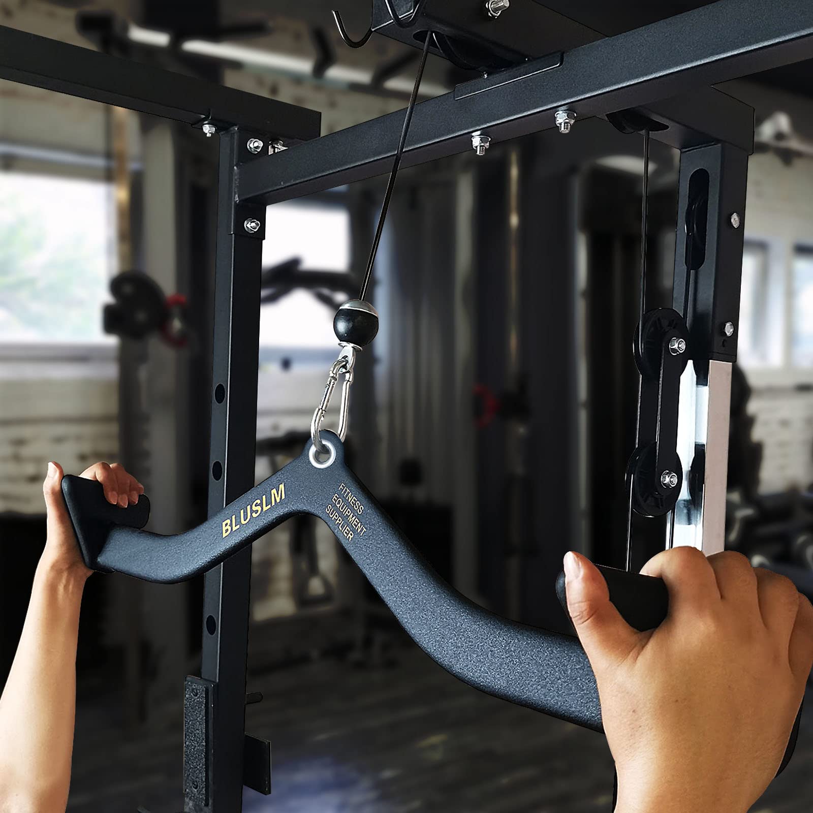 ホームジムフィットネスラットプルダウンハンドルグリップトレー - Gymnastic Bar Home のレビューと価格