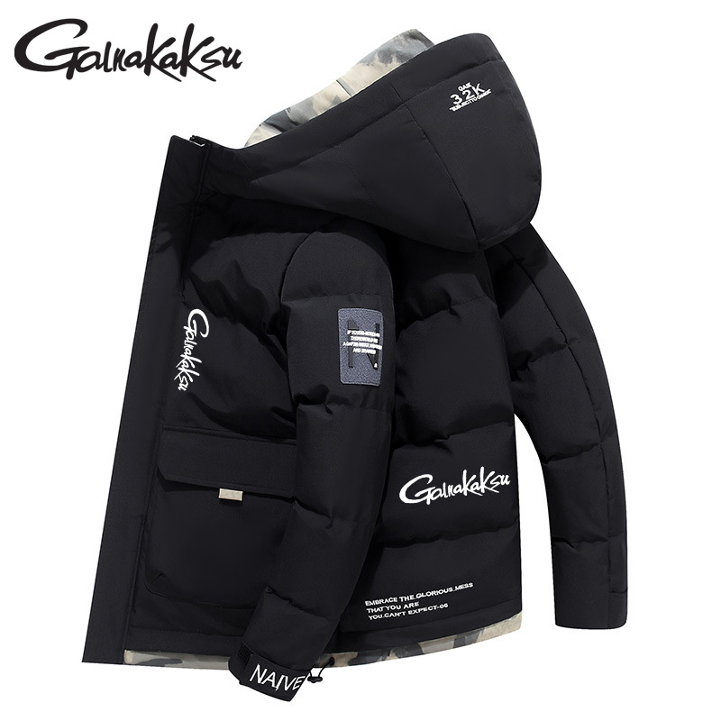 フード付きフィッシングジャケット,暖かいカーディガン,綿のコ - Outdoor Sport Jacket のレビューと価格