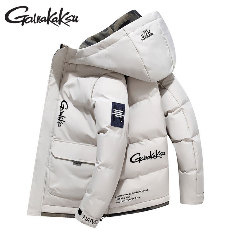 フード付きフィッシングジャケット,暖かいカーディガン,綿のコ - Outdoor Sport Jacket のレビューと価格