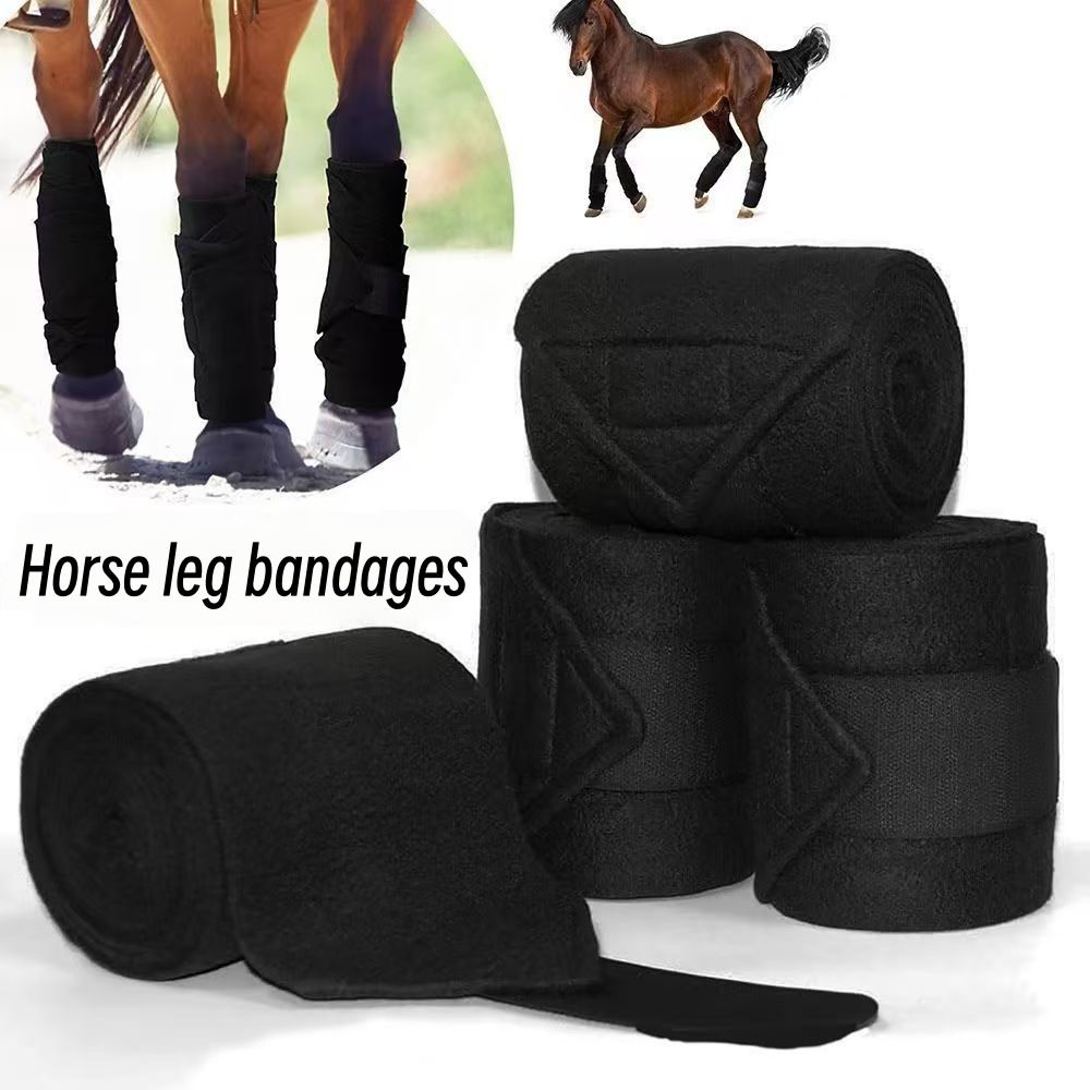 2/4 個セット通気性のある馬の脚包帯吸湿発散性軽量居心地の - Grooming Kit Horse のレビューと価格