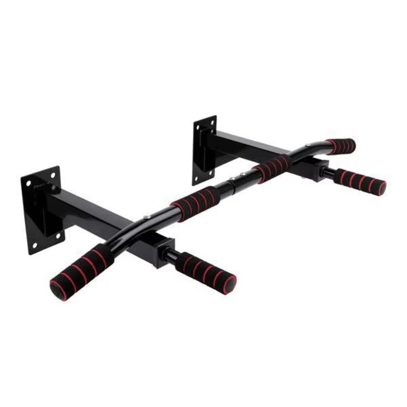 黒と白の壁掛け式懸垂バー、屋内ホームフィットネスエリアでの毎 - Gymnastic Bar Home のレビューと価格