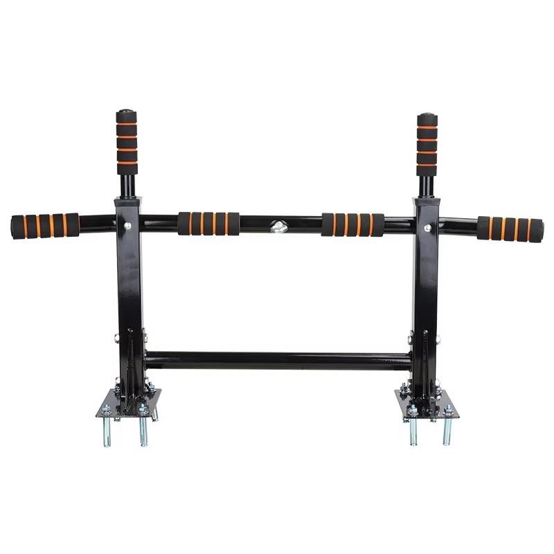 黒と白の壁掛け式懸垂バー、屋内ホームフィットネスエリアでの毎 - Gymnastic Bar Home のレビューと価格