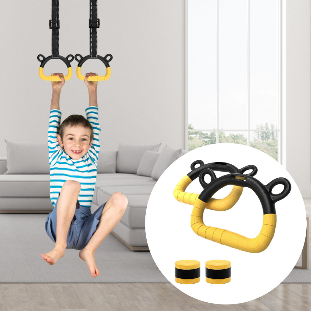 調整可能なストラップ付きジムリングバックル、プルアップジムリ - Gymnastic Bar Home のレビューと価格