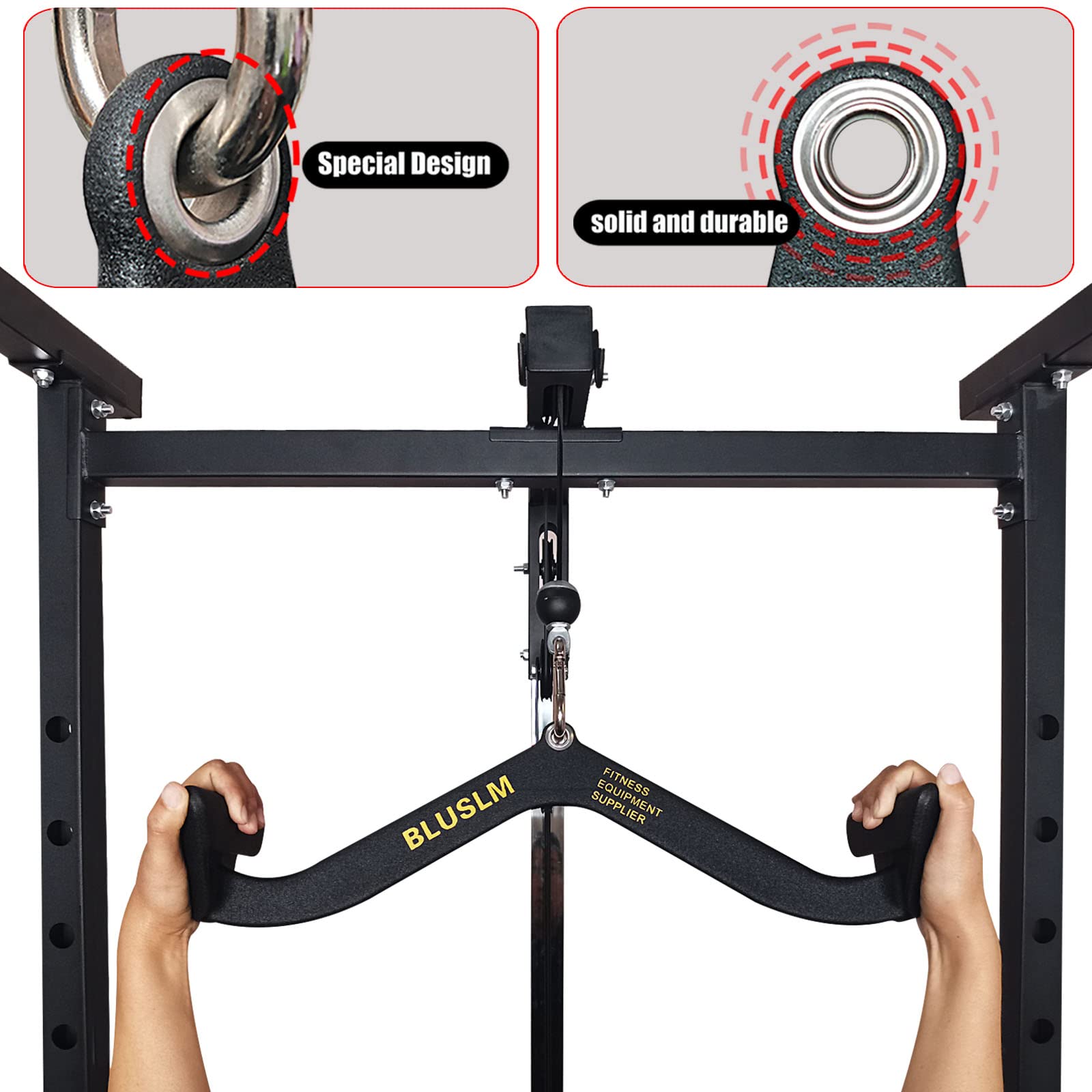 ホームジムフィットネスラットプルダウンハンドルグリップトレー - Gymnastic Bar Home のレビューと価格