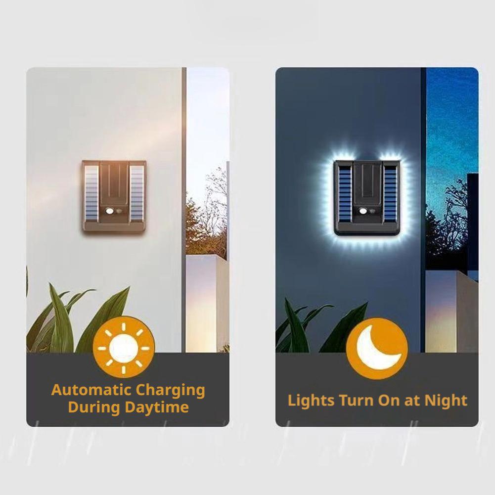 折りたたみ式LED 120 °   ソーラーライト 3 モー - Outdoor Spotlight のレビューと価格