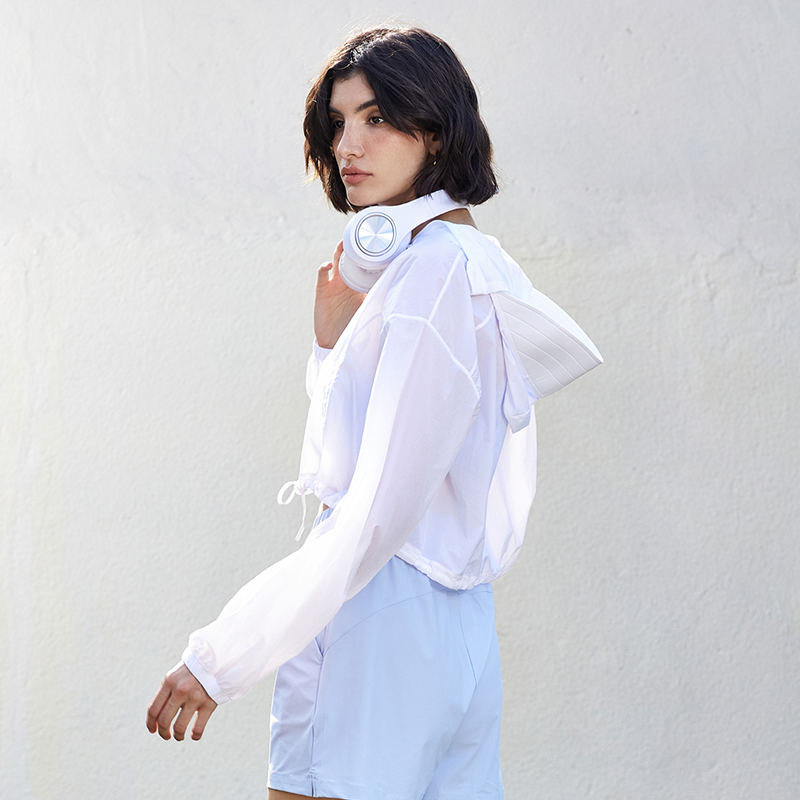 Dancefish-女性用軽量長袖ヨガジャケット、ルーズフー - Outdoor Sport Jacket のレビューと価格