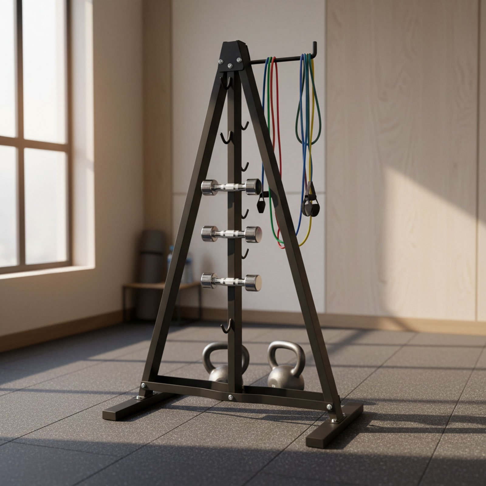 ラットプルダウンバーオーガナイザー（フック付き）ホームジム収 - Gymnastic Bar Home のレビューと価格