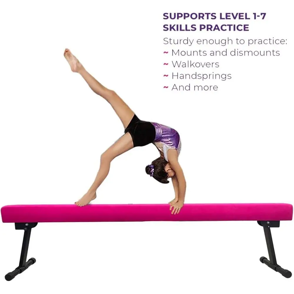 高さ調節可能な体操バランスビーム（トレーニング用、子供の家庭 - Gymnastic Bar Home のレビューと価格