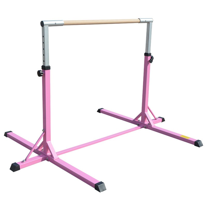 ベストセラー子供用家庭用体操懸垂バー ピンクの体操トレーニン - Gymnastic Bar Home のレビューと価格