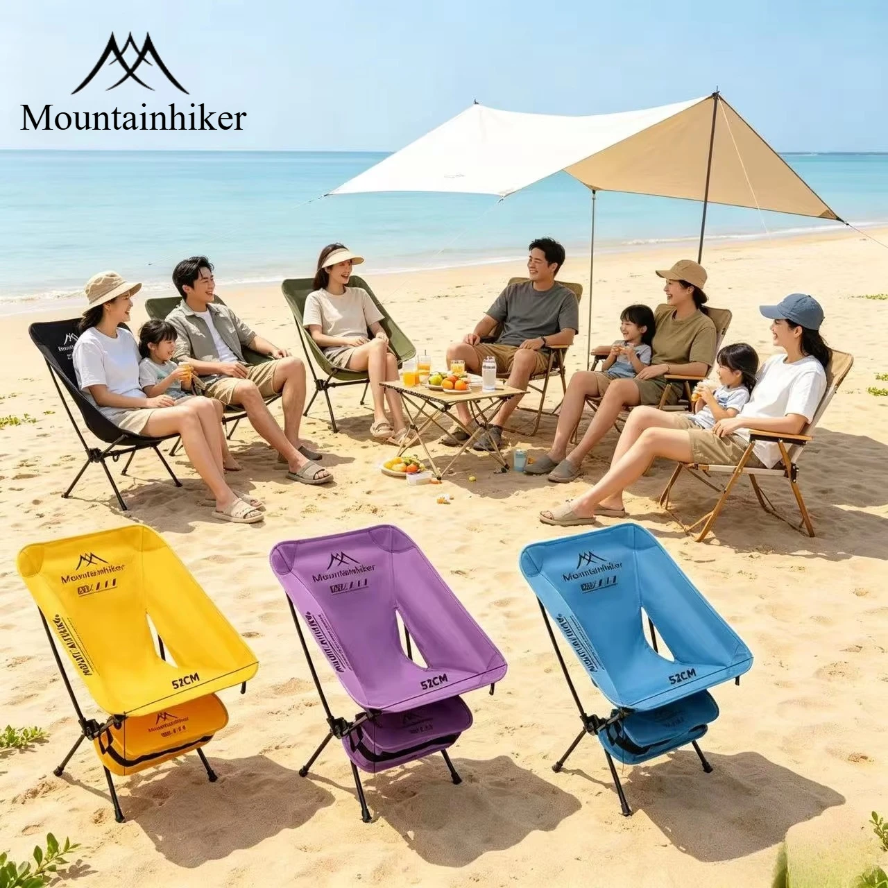 超軽量折りたたみムーンチェアアルミ合金アウトドアベンチ、キャ - Outdoor Sport Chairs のレビューと価格