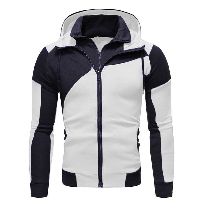 メンズジップアップフード付きスウェットシャツ、フリース、ラン - Outdoor Sport Jacket のレビューと価格