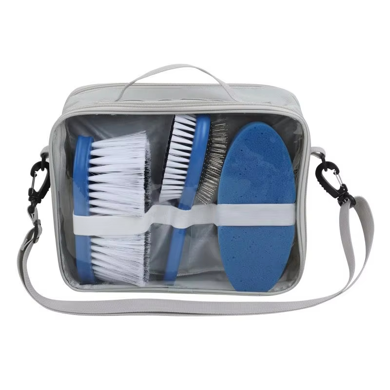 プロ仕様の馬用グルーミングキット、馬用クリーニングブラシセッ - Grooming Kit Horse のレビューと価格