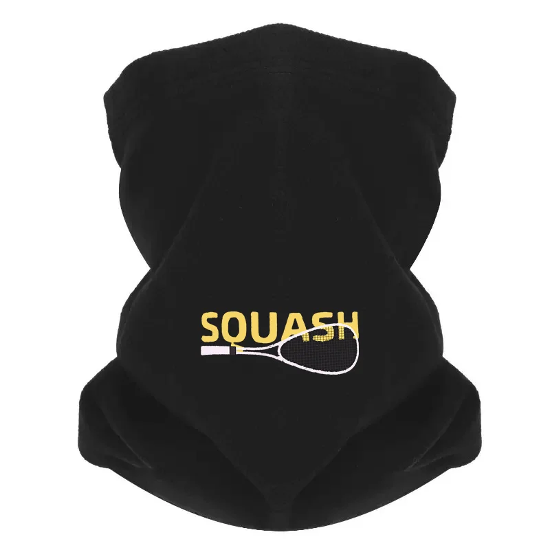 スカッシュスポーツラケット、黒背景、男性用アウトドアスカーフ - Outdoor Sport Background のレビューと価格
