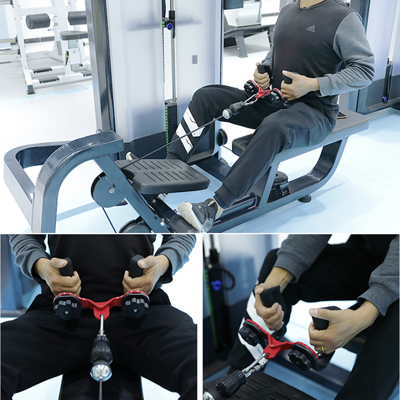 調整可能なフィットネスラットプルダウンバージムプーリーケーブ - Gymnastic Bar Home のレビューと価格